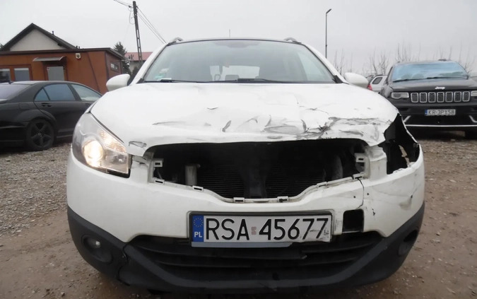 Nissan Qashqai+2 cena 9100 przebieg: 192000, rok produkcji 2011 z Radziejów małe 277